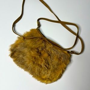 Handmade Fur Crossbody Bag